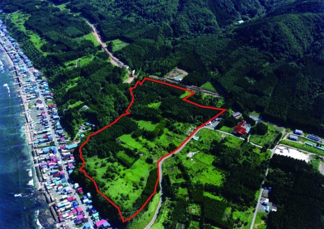 Full view of the Kakinoshima Site