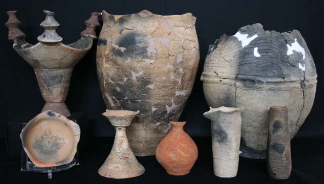 Tools for worship and celebration (Jomon pottery)