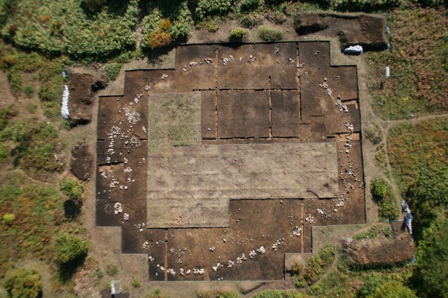 Overview of the stone circle