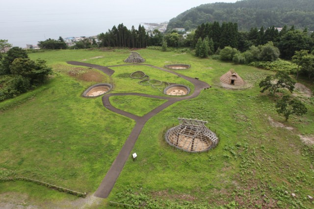 Full view of Jomon Park, Ofune Site