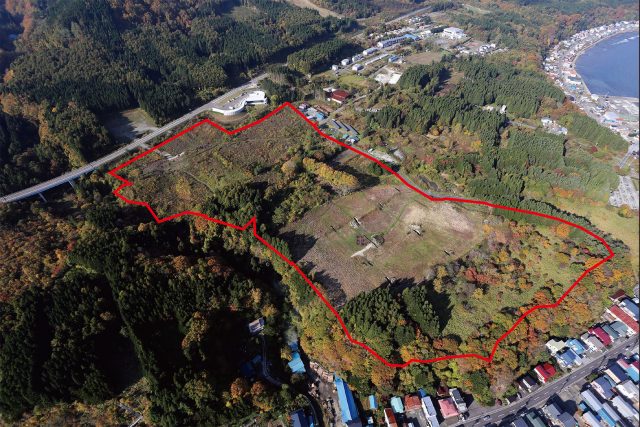 Full view of the Kakinoshima Site