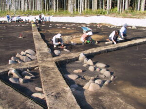 鷲ノ木遺跡の環状列石
