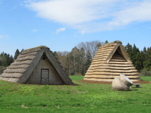 二ツ森貝塚の風景
